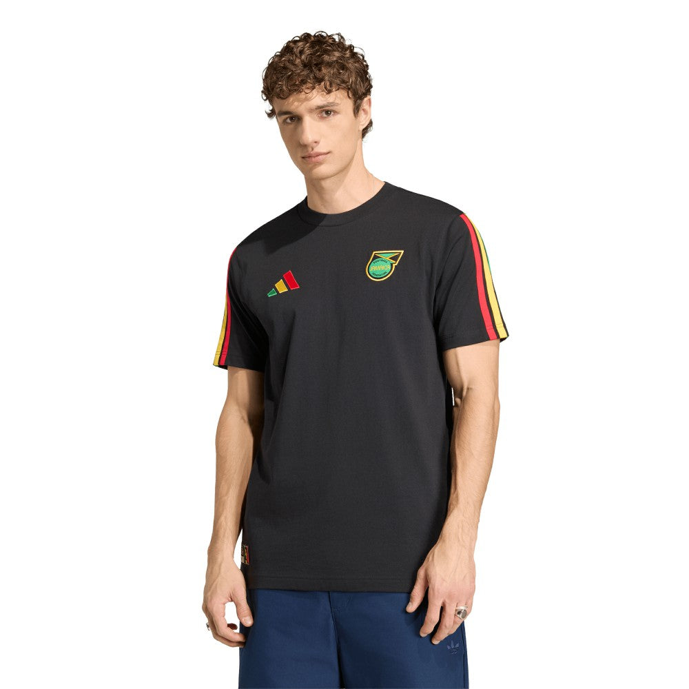 Jamaica National Team Alphaskin T-Shirt - Adidas Black