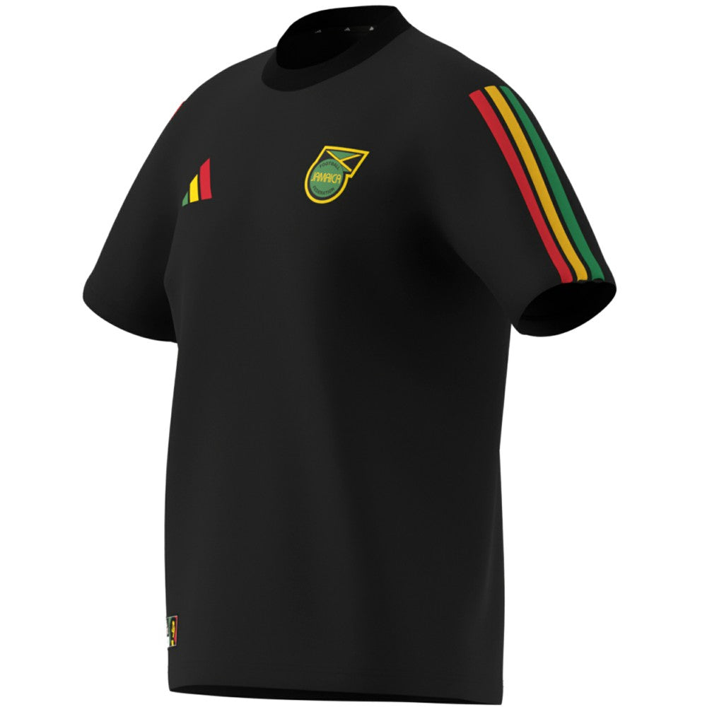 Jamaica National Team Alphaskin T-Shirt - Adidas Black