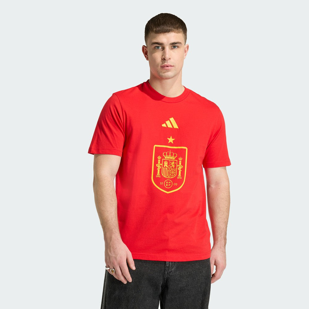 Spain National Team FIFA x World Cup Alphaskin Graphic T-Shirt - Adidas Red