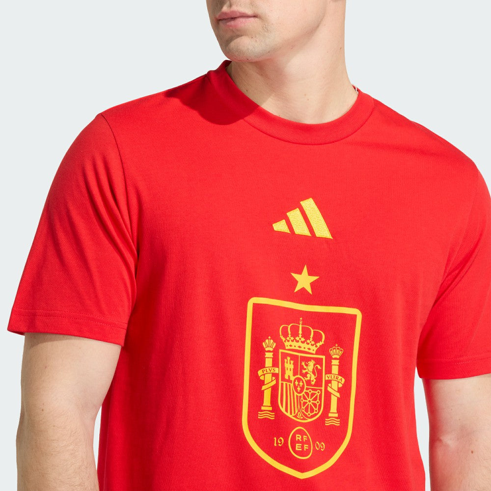 Spain National Team FIFA x World Cup Alphaskin Graphic T-Shirt - Adidas Red