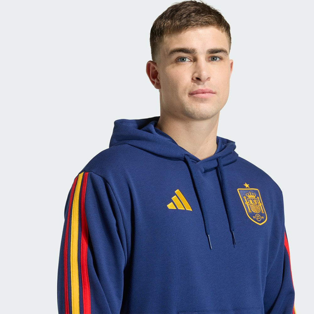 Spain National Team FIFA x World Cup 2026 Alphaskin Tri-Blend Hoodie - Adidas Navy