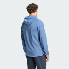 Argentina National Team FIFA x World Cup Tiro Travel Raglan Full-Zip Windbreaker Hoodie - Adidas Blue