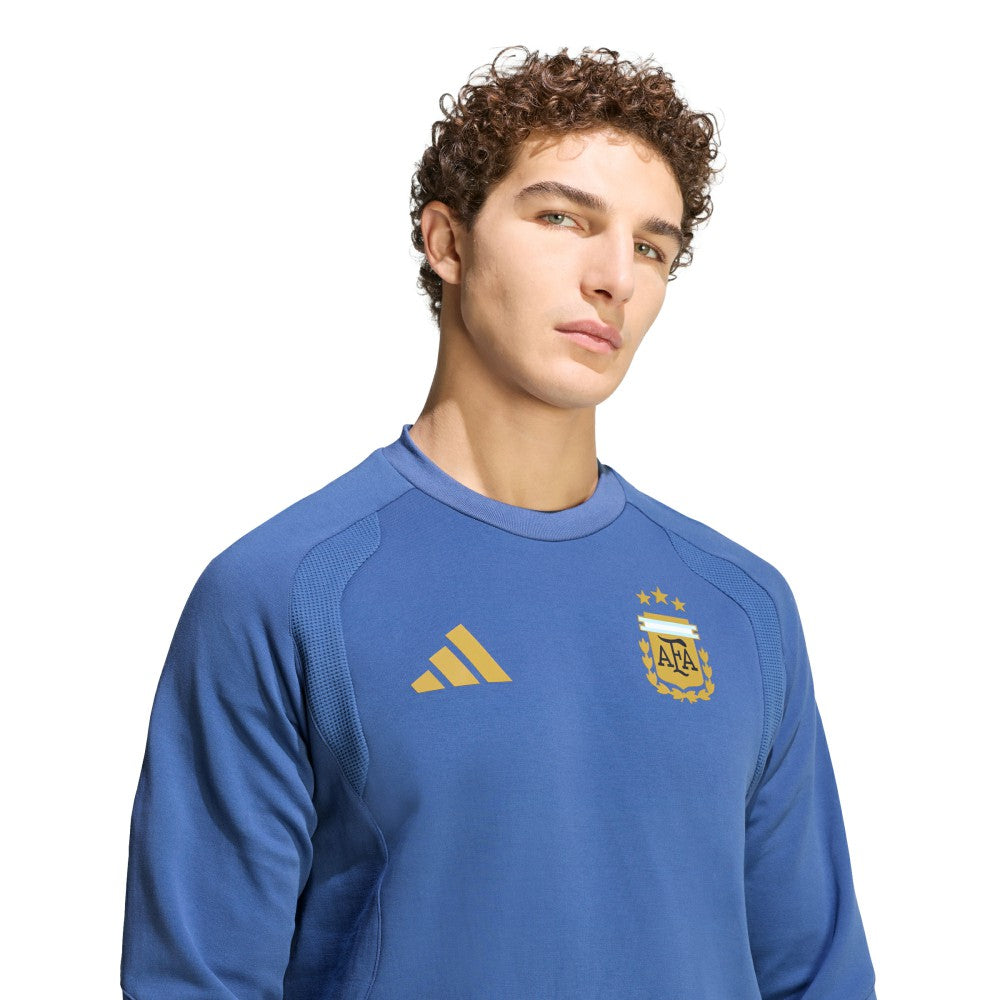 Argentina National Team FIFA x World Cup Tiro Travel Sweatshirt - Adidas Blue