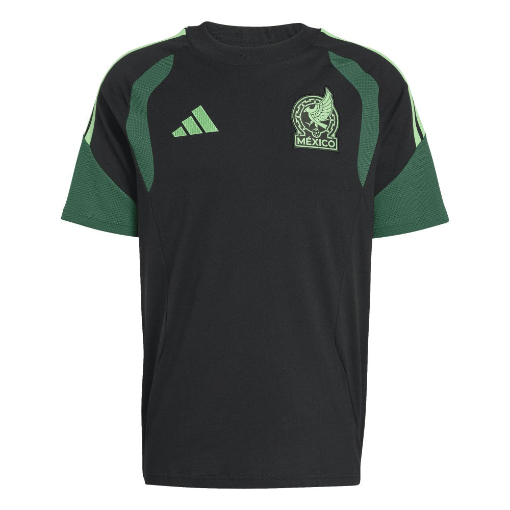 Mexico National Team FIFA x World Cup Tiro Sweat Raglan T-Shirt - Adidas Black