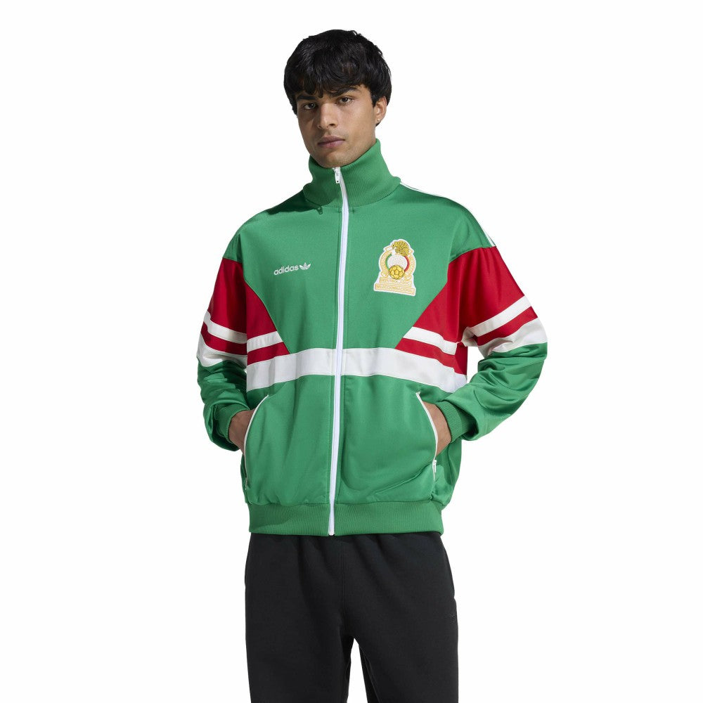 Mexico National Team 1986 Bringback Full-Zip Track Top - Adidas Green