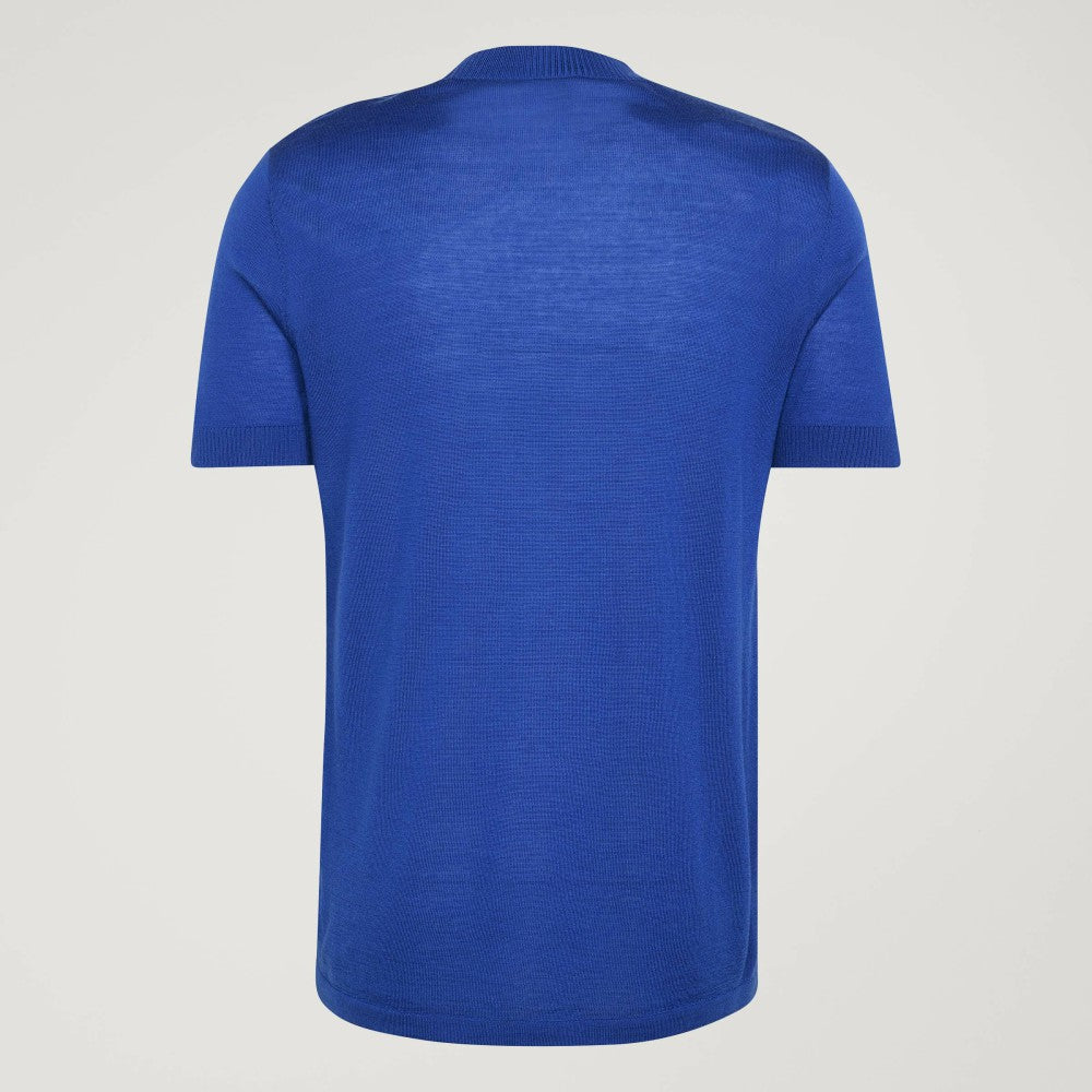 Italy National Team 1970s Fashion Jersey - Adidas Blue