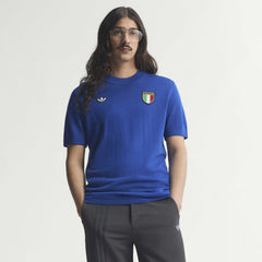 Italy National Team 1970s Fashion Jersey - Adidas Blue