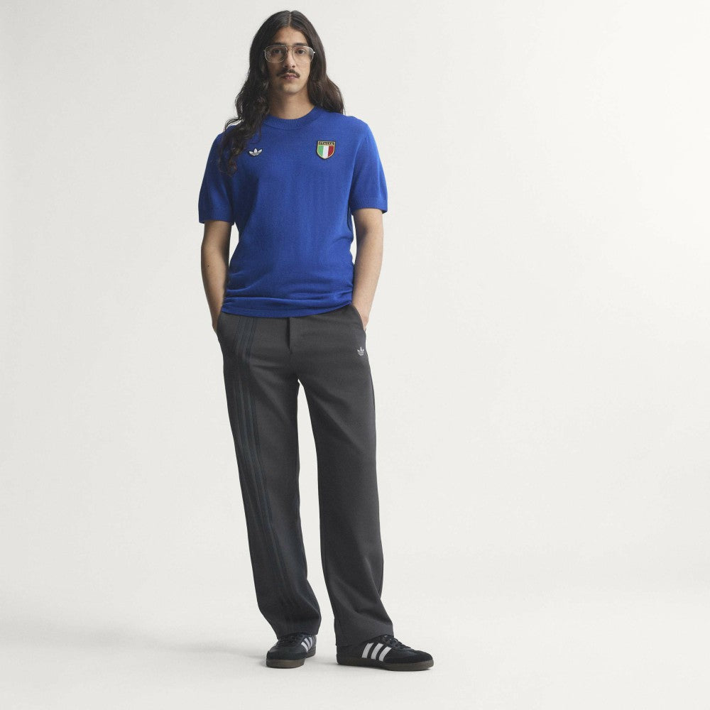 Italy National Team 1970s Fashion Jersey - Adidas Blue
