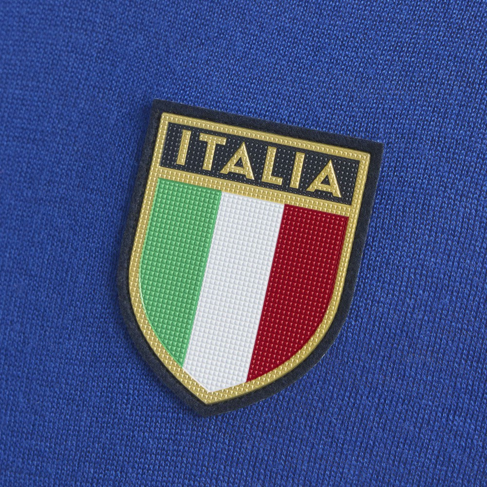 Italy National Team 1970s Fashion Jersey - Adidas Blue