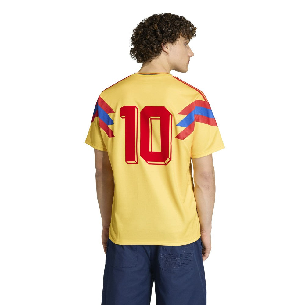 Colombia National Team 1990 Bringback Home Jersey - Adidas Yellow