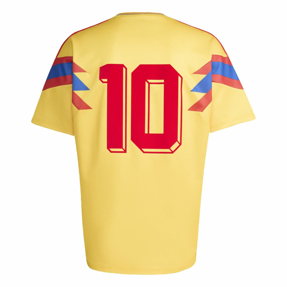 Colombia National Team 1990 Bringback Home Jersey - Adidas Yellow