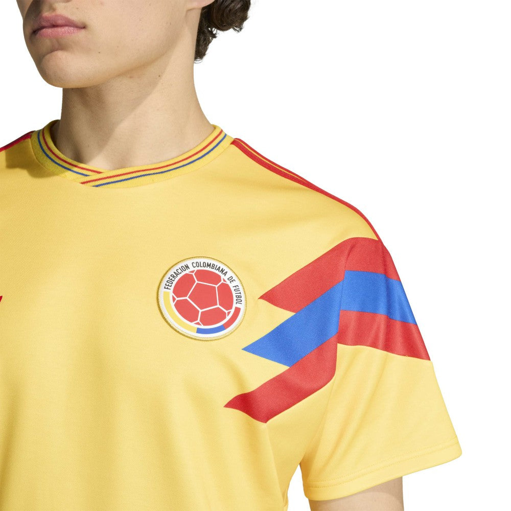 Colombia National Team 1990 Bringback Home Jersey - Adidas Yellow