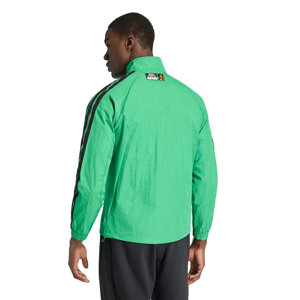Jamaica National Team Anthem Full-Zip Jacket - Adidas Green
