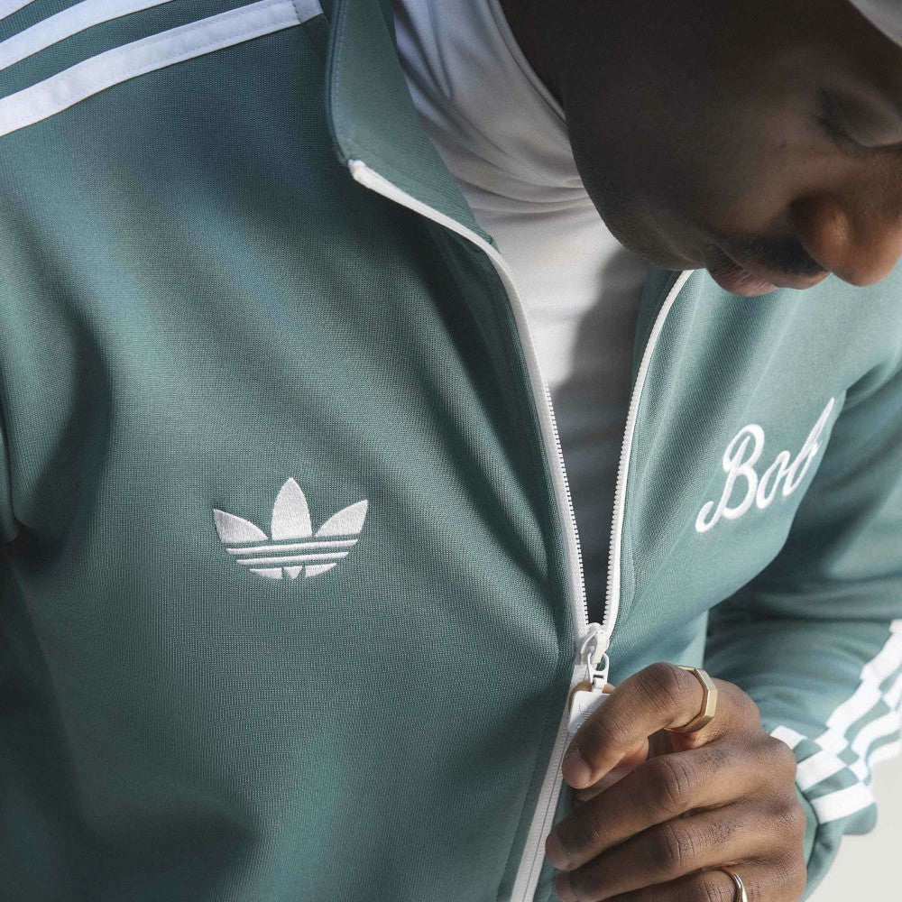 Jamaica National Team x Bob Marley Full-Zip Track Jacket - Adidas Green
