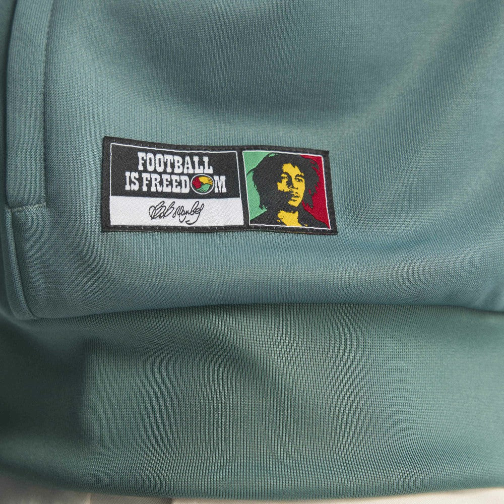 Jamaica National Team x Bob Marley Full-Zip Track Jacket - Adidas Green