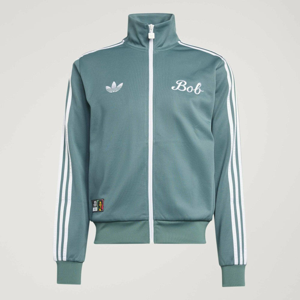 Jamaica National Team x Bob Marley Full-Zip Track Jacket - Adidas Green