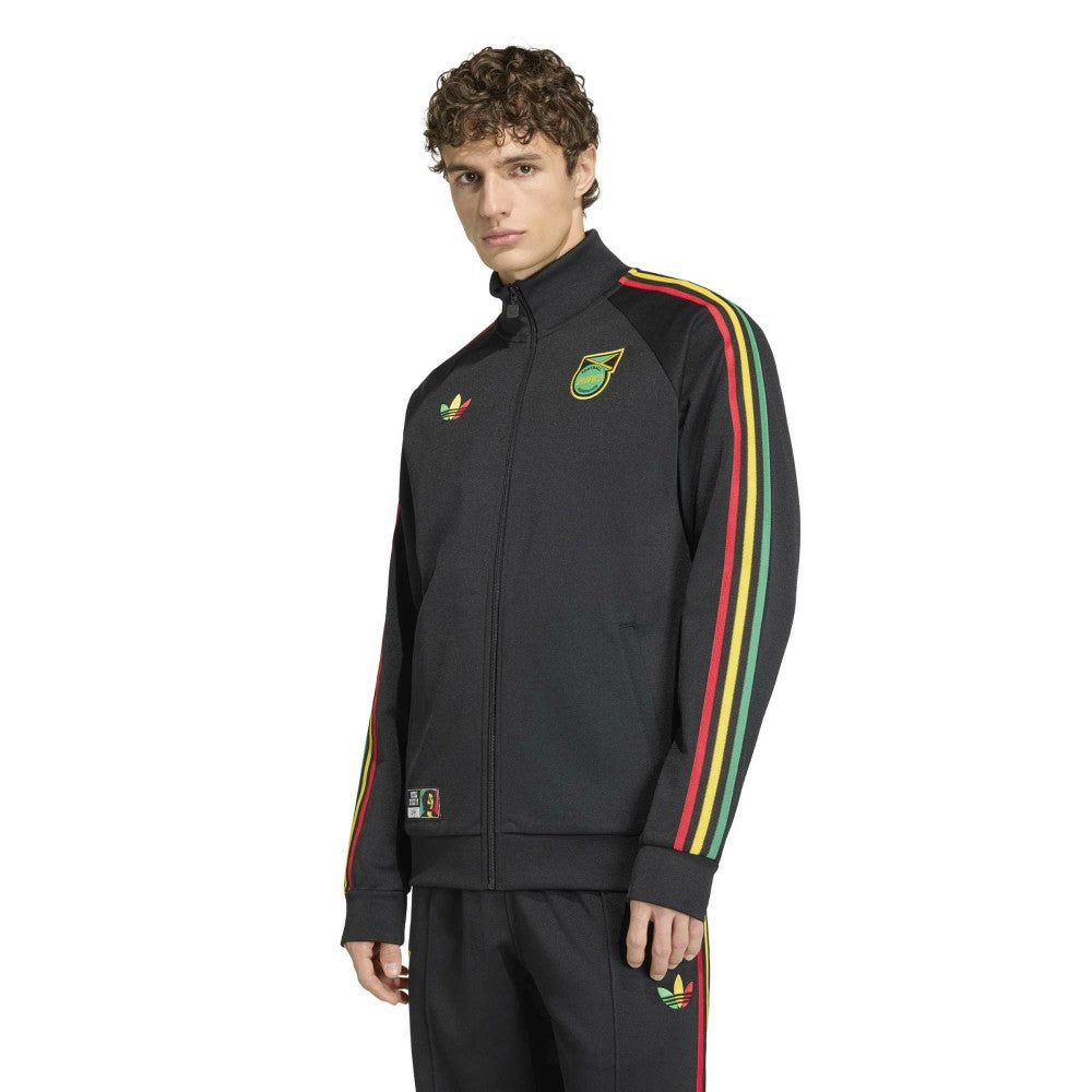 Jamaica National Team Originals Full-Zip Track Jacket - Adidas Black