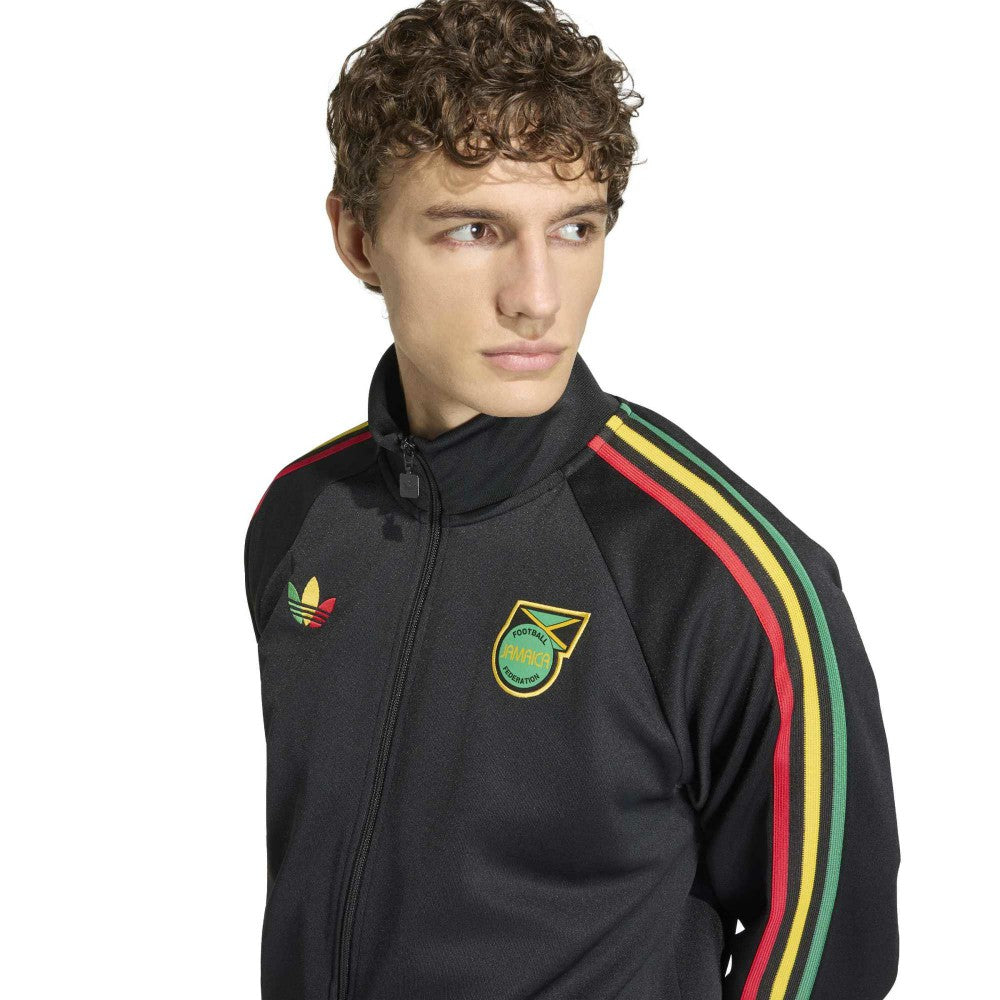 Jamaica National Team Originals Full-Zip Track Jacket - Adidas Black