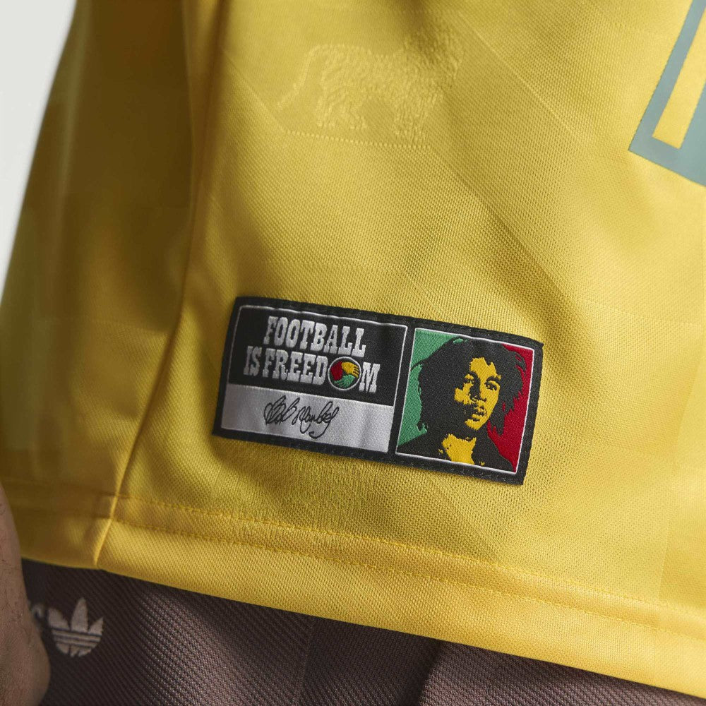 Jamaica National Team x Bob Marley Originals Fashion Jersey - Adidas Yellow