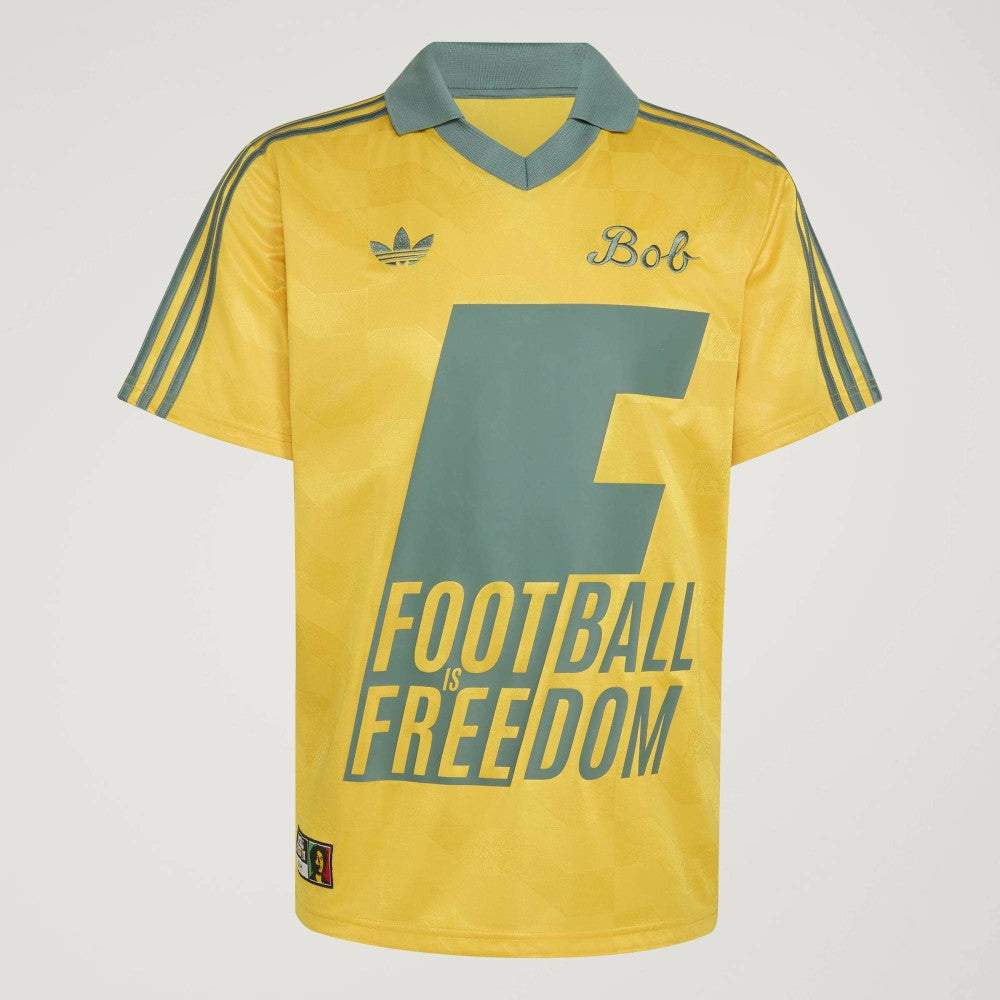Jamaica National Team x Bob Marley Originals Fashion Jersey - Adidas Yellow