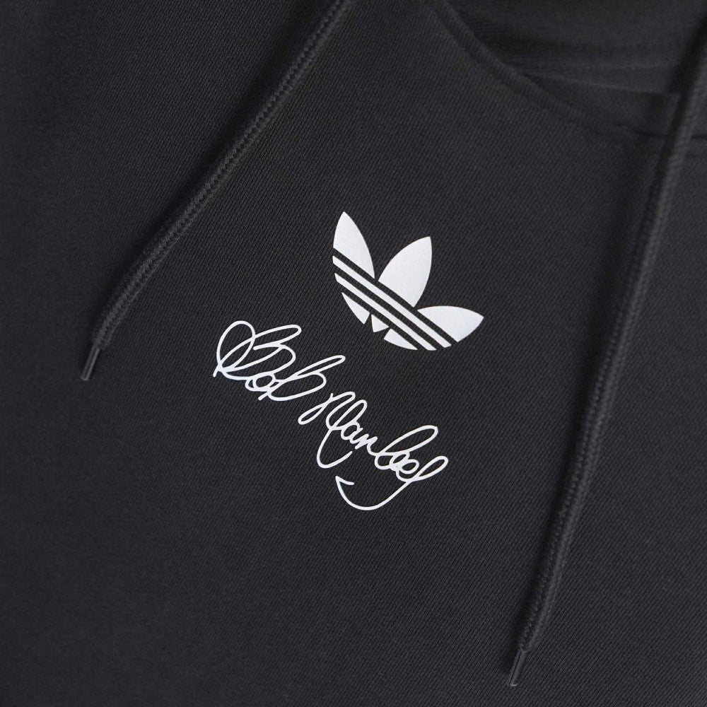 Jamaica National Team x Bob Marley Originals Hoodie - Adidas Black