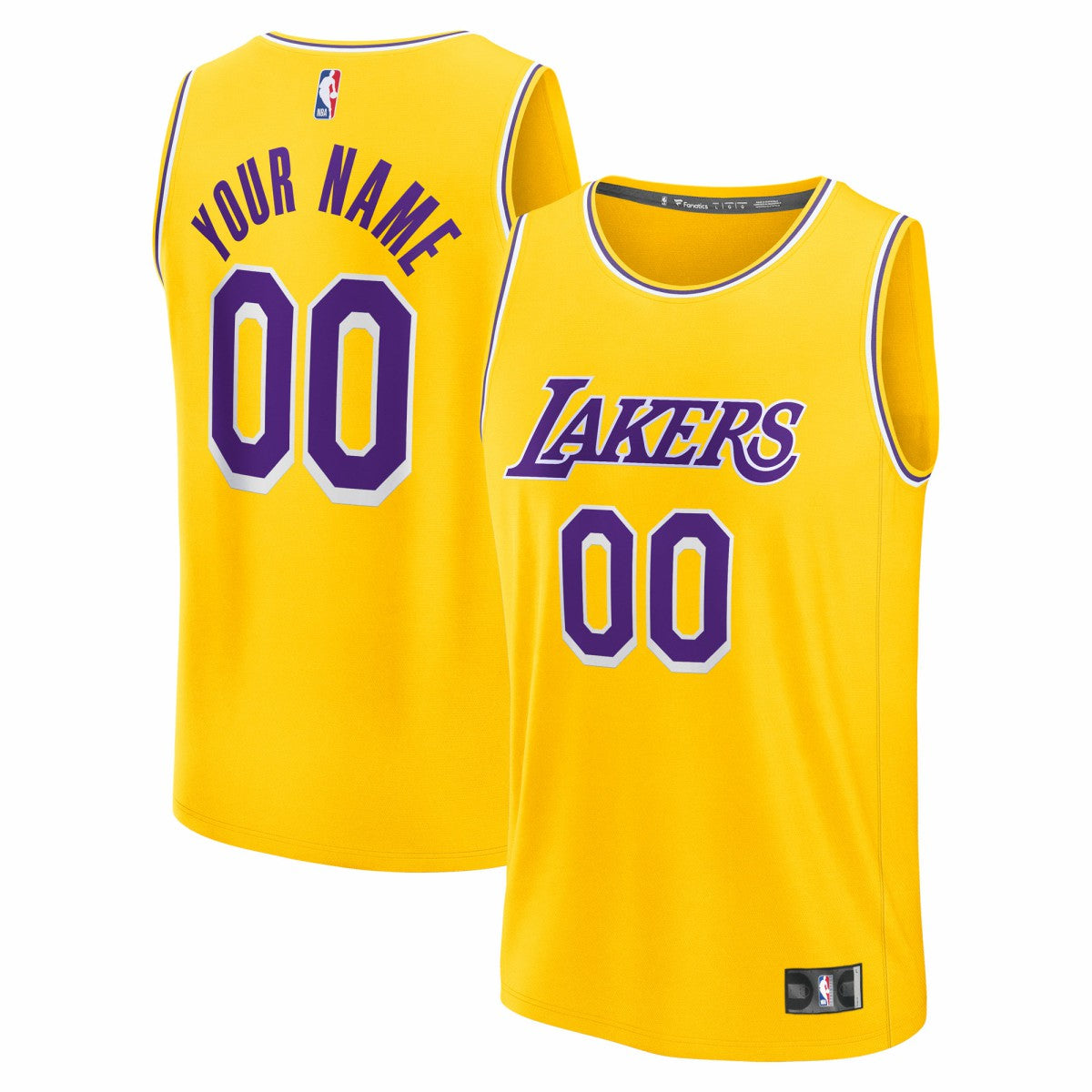 NBA Los Angeles Lakers Fast Break Custom Jersey