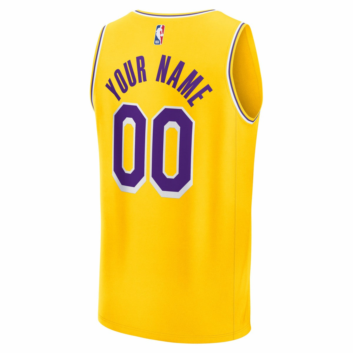 NBA Los Angeles Lakers Fast Break Custom Jersey