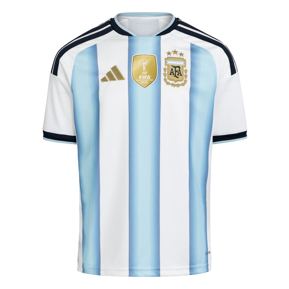 Argentina National Team Youth FIFA x World Cup 2026 Home Replica Jersey - Adidas White