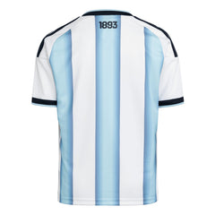 Argentina National Team Youth FIFA x World Cup 2026 Home Replica Jersey - Adidas White