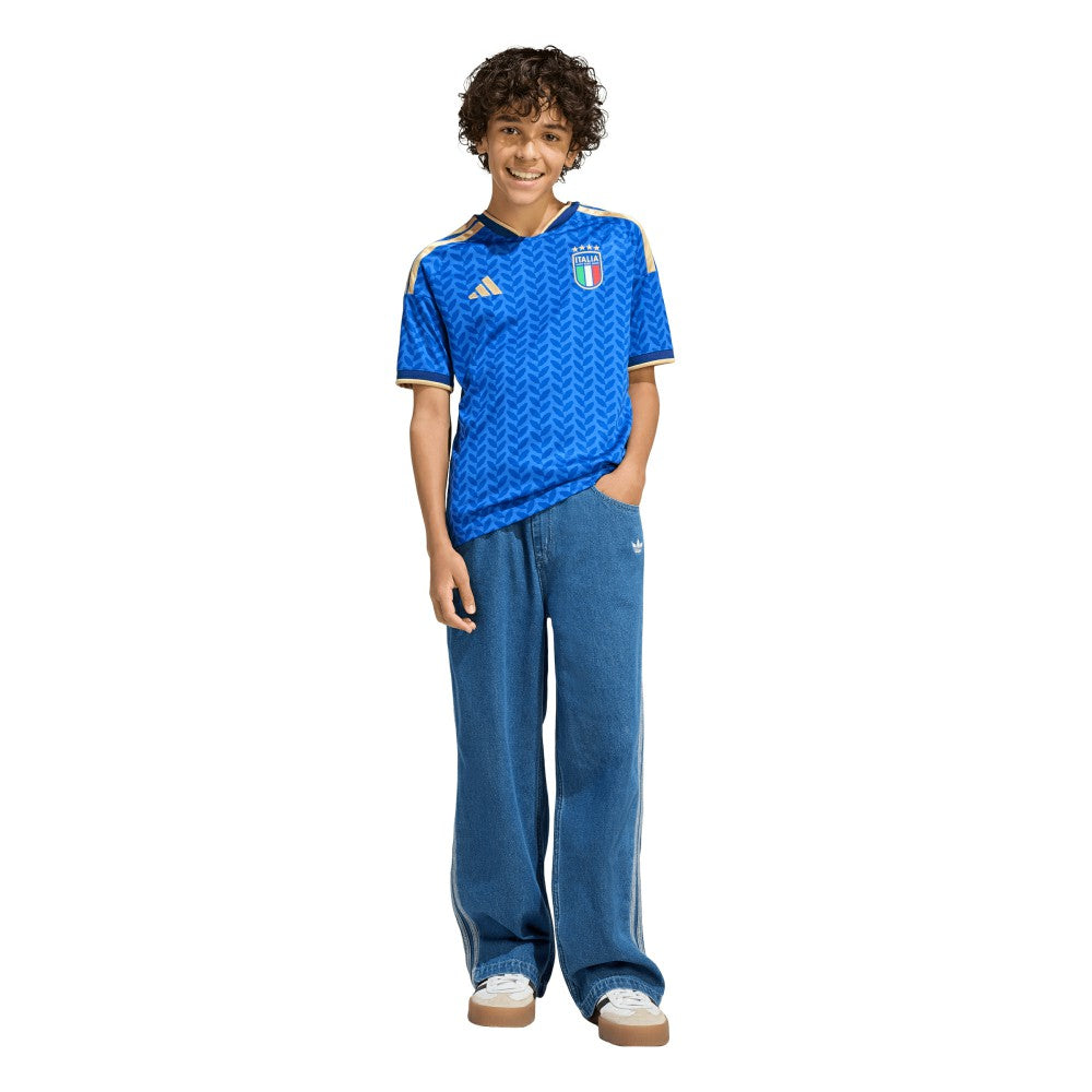 Italy National Team Youth FIFA x World Cup 2026 Home Replica Jersey - Adidas Blue