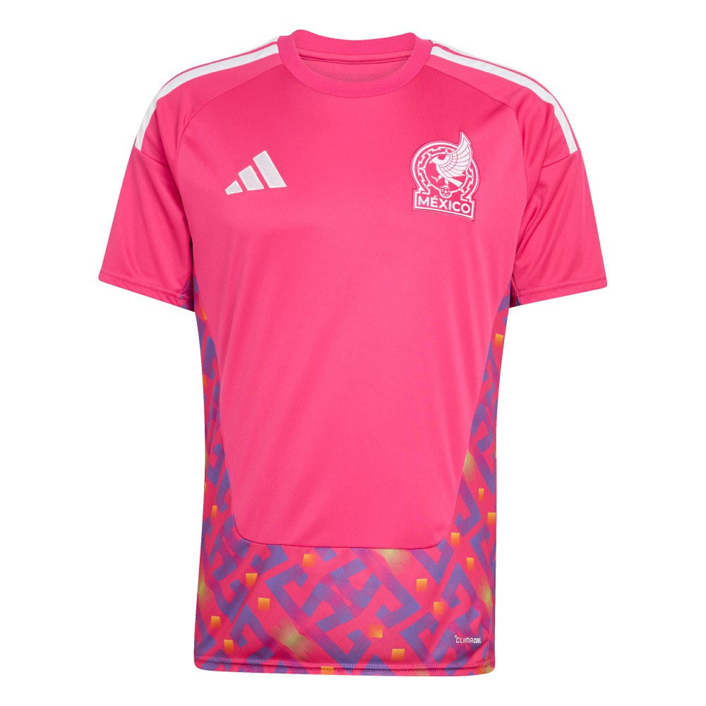 Mexico National Team FIFA x World Cup 2026 Goalkeeper Replica Jersey - Adidas Pink