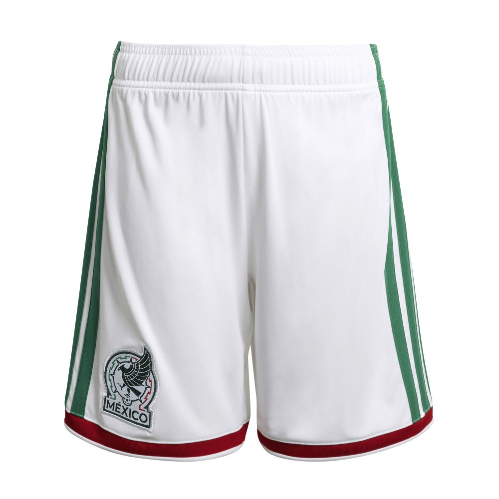Mexico National Team Youth FIFA x World Cup Replica Shorts - Adidas White
