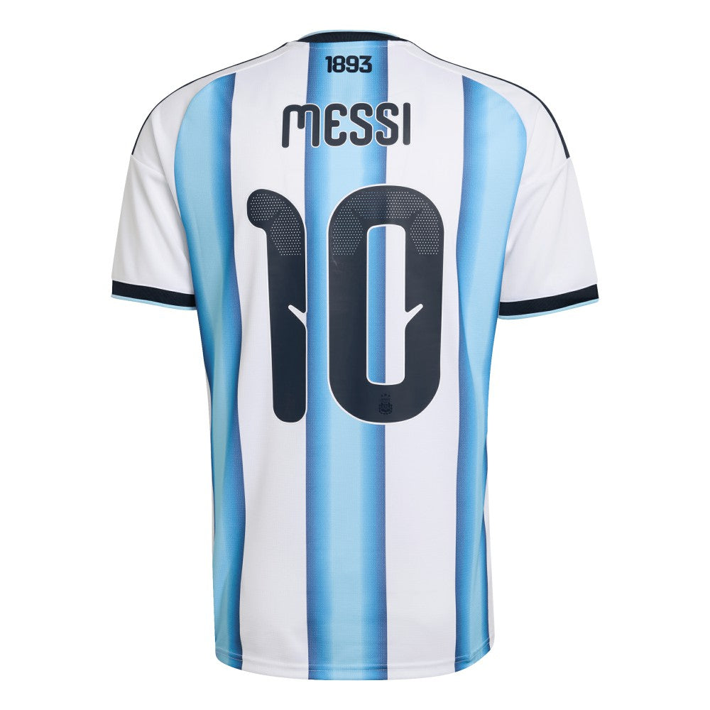 Lionel Messi Argentina National Team FIFA x World Cup 2026 Home Replica Jersey - Adidas White
