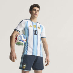 Lionel Messi Argentina National Team FIFA x World Cup 2026 Home On Field Jersey - Adidas White