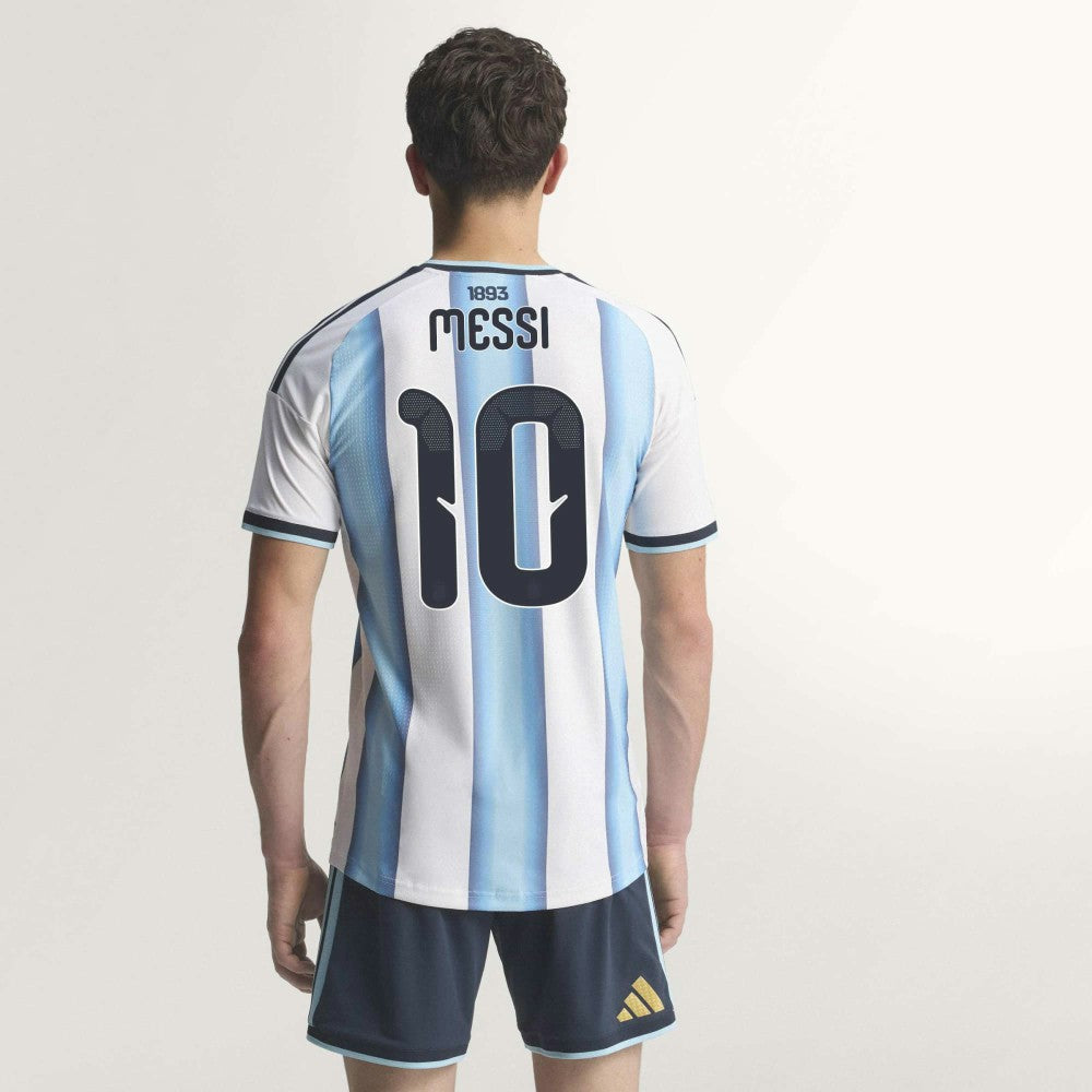 Lionel Messi Argentina National Team FIFA x World Cup 2026 Home On Field Jersey - Adidas White