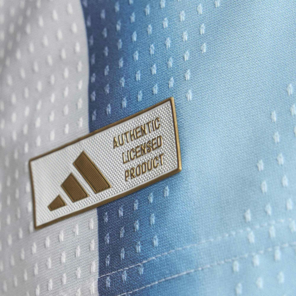 Lionel Messi Argentina National Team FIFA x World Cup 2026 Home On Field Jersey - Adidas White