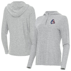 MLB Baltimore Orioles Antigua Women's Daybreak Quarter-Zip Hoodie