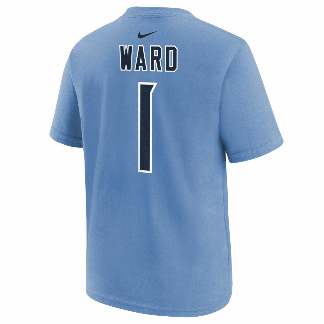 Cam Ward  Youth 2025 NFL Draft First Round Pick Name & Number T-Shirt - Tennessee Titans