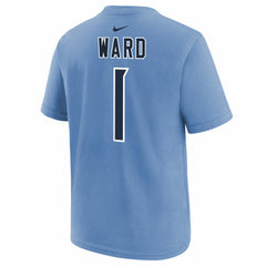 Cam Ward  Youth 2025 NFL Draft First Round Pick Name & Number T-Shirt - Tennessee Titans