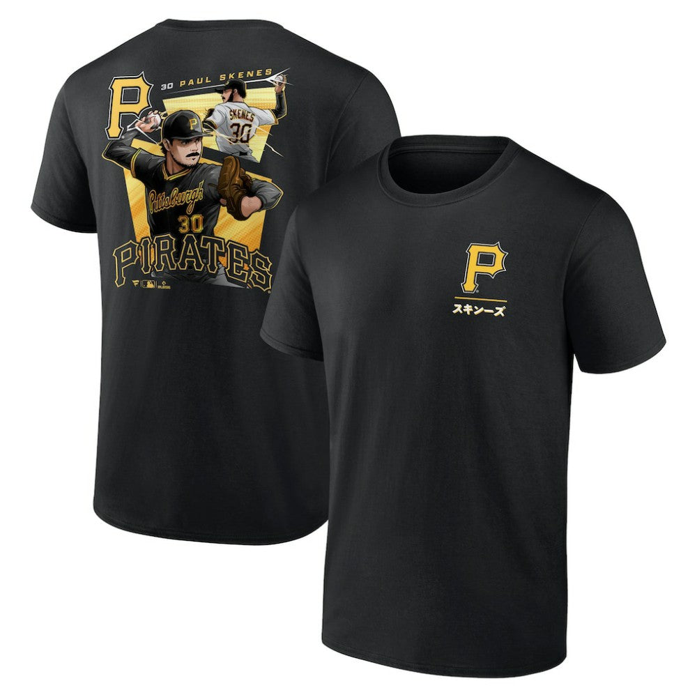 MLB Paul Skenes Pittsburgh Pirates Anime Player T-Shirt