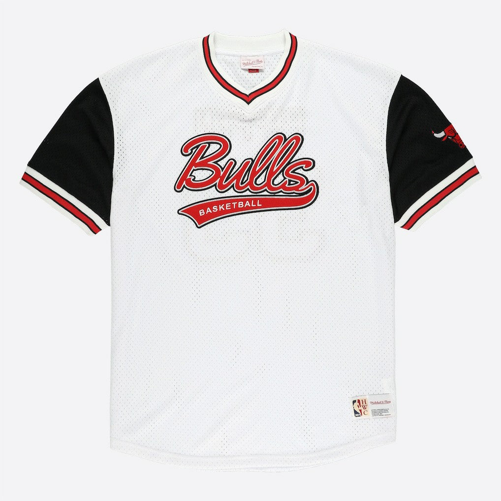 NBA Scottie Pippen Chicago Bulls Player Mesh V-Neck Shirt sale