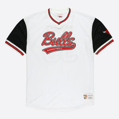 NBA Scottie Pippen Chicago Bulls Player Mesh V-Neck Shirt sale