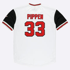 NBA Scottie Pippen Chicago Bulls Player Mesh V-Neck Shirt sale