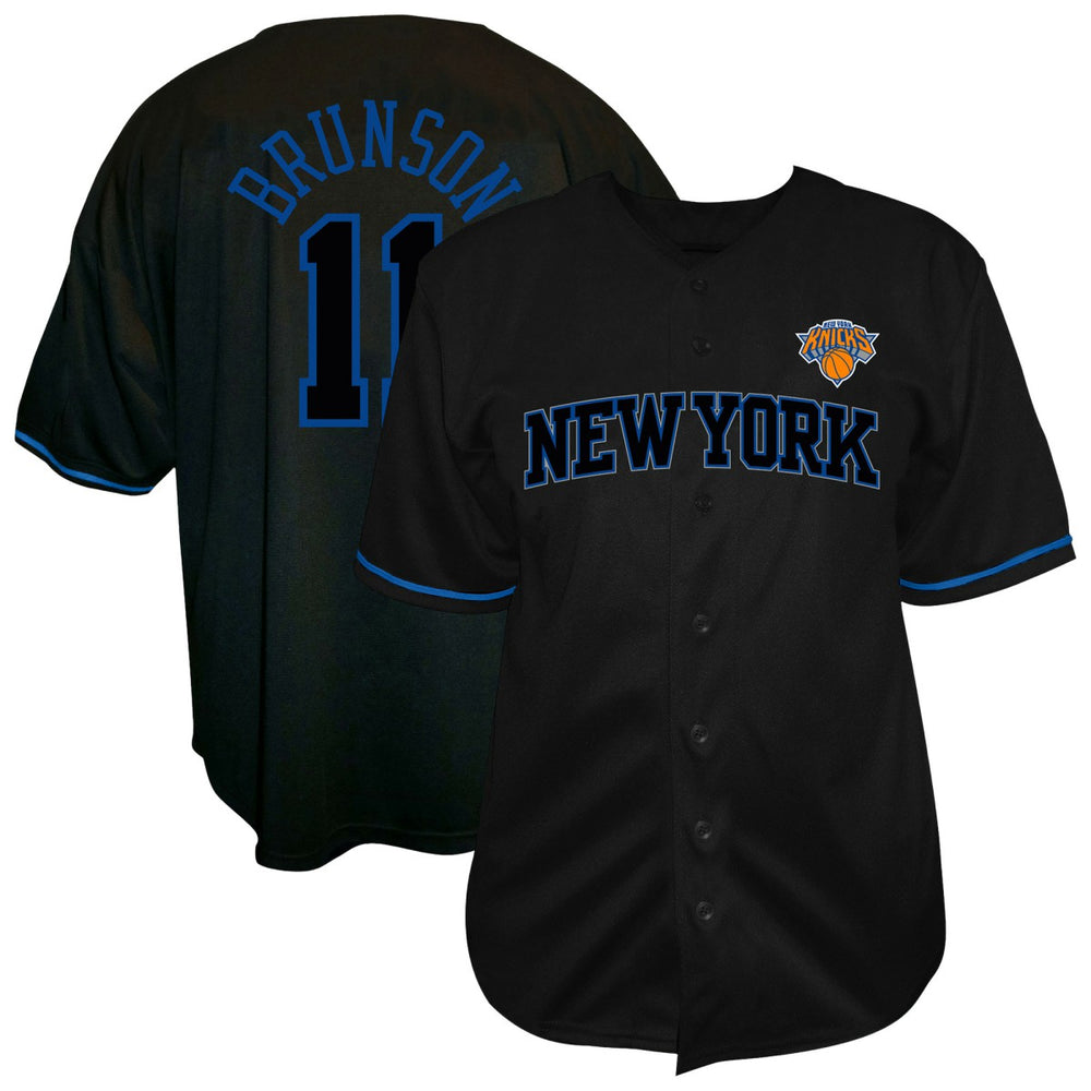 NBA Jalen Brunson New York Knicks Big & Tall Name & Number Fashion Jersey