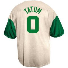 NBA Jayson Tatum Boston Celtics Baseball Jersey