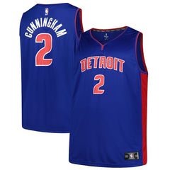 NBA Cade Cunningham Detroit Pistons Big & Tall Fast Break Player Jersey sale