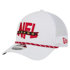 NFL 9FORTY A-Frame M-Crown Adjustable Trucker Hat - San Francisco 49ers