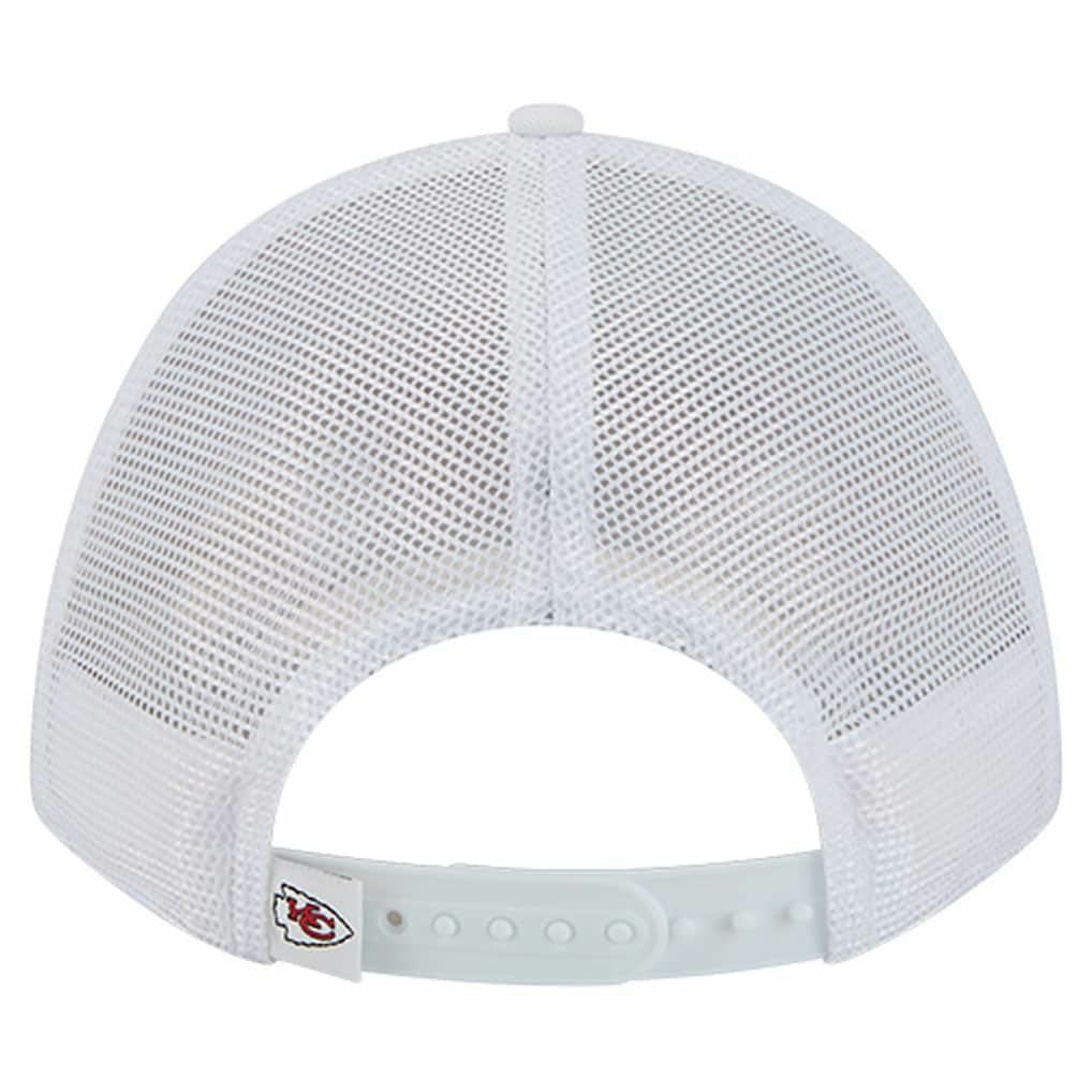 NFL 9FORTY A-Frame M-Crown Adjustable Trucker Hat - Kansas City Chiefs