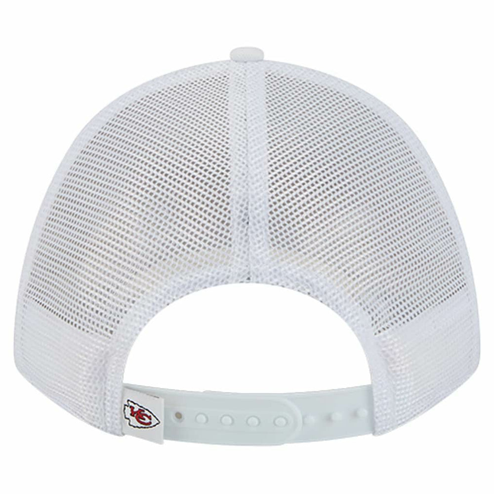 NFL 9FORTY A-Frame M-Crown Adjustable Trucker Hat - Kansas City Chiefs