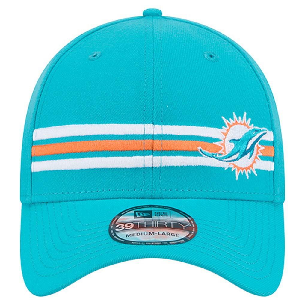 Stripes 39THIRTY Flex Hat - Miami Dolphins